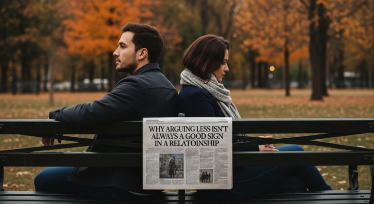 Why Arguing Less Isn’t Always a Good Sign in a Relationship