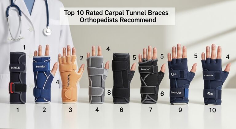 Top 10 Rated Carpal Tunnel Braces Orthopedists Recommend