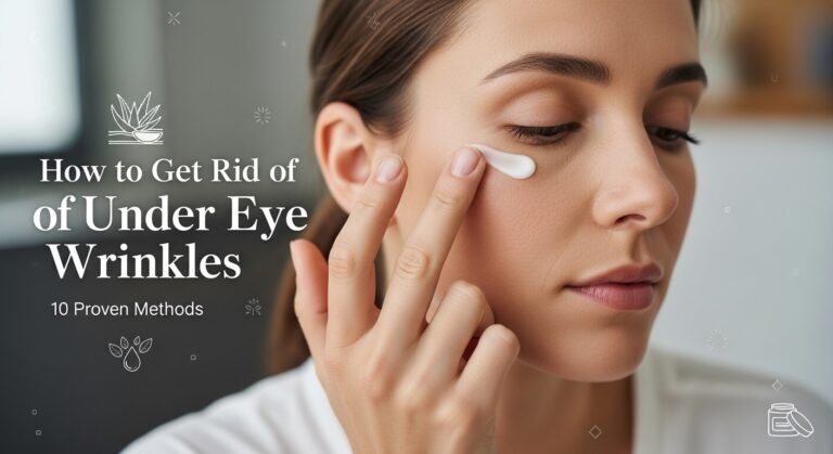 How to Get Rid of Under Eye Wrinkles: 10 Proven Methods